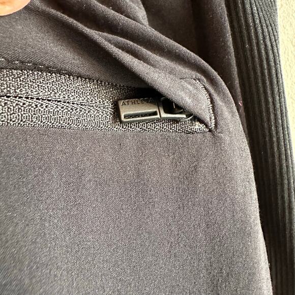 Athleta Brooklyn Ankle Pull On Pant Trouser Black 8 - Picture 6 of 10